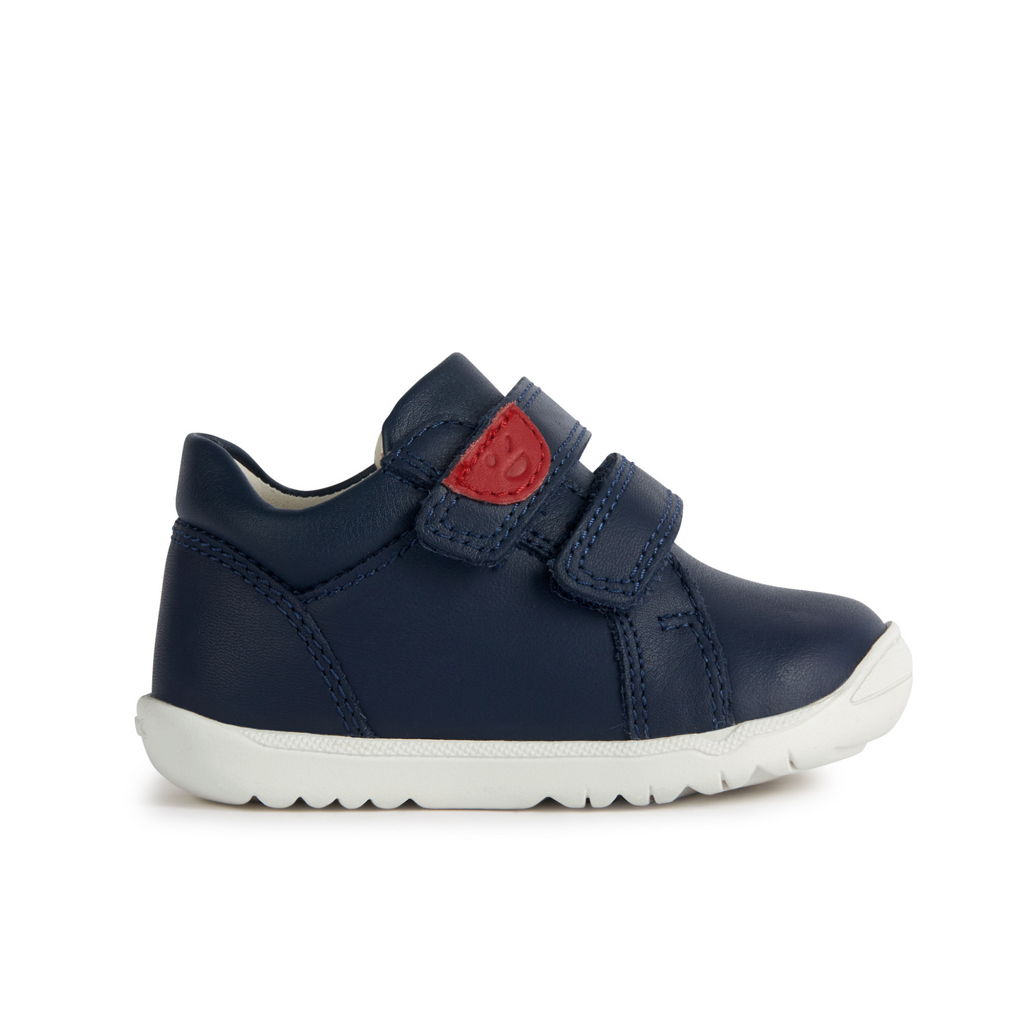 Baby Macchia Navy Leather First Shoe