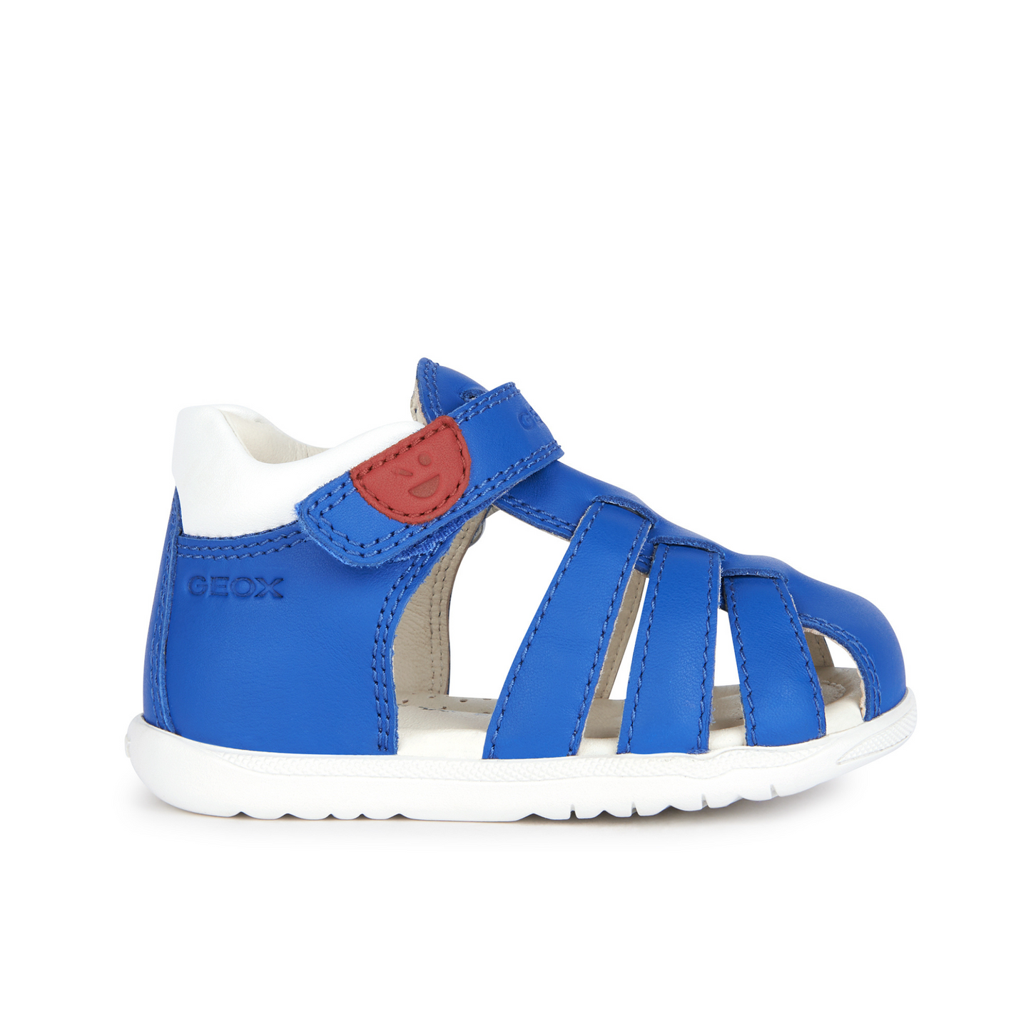 Baby Macchia Royal Blue Leather Sandal