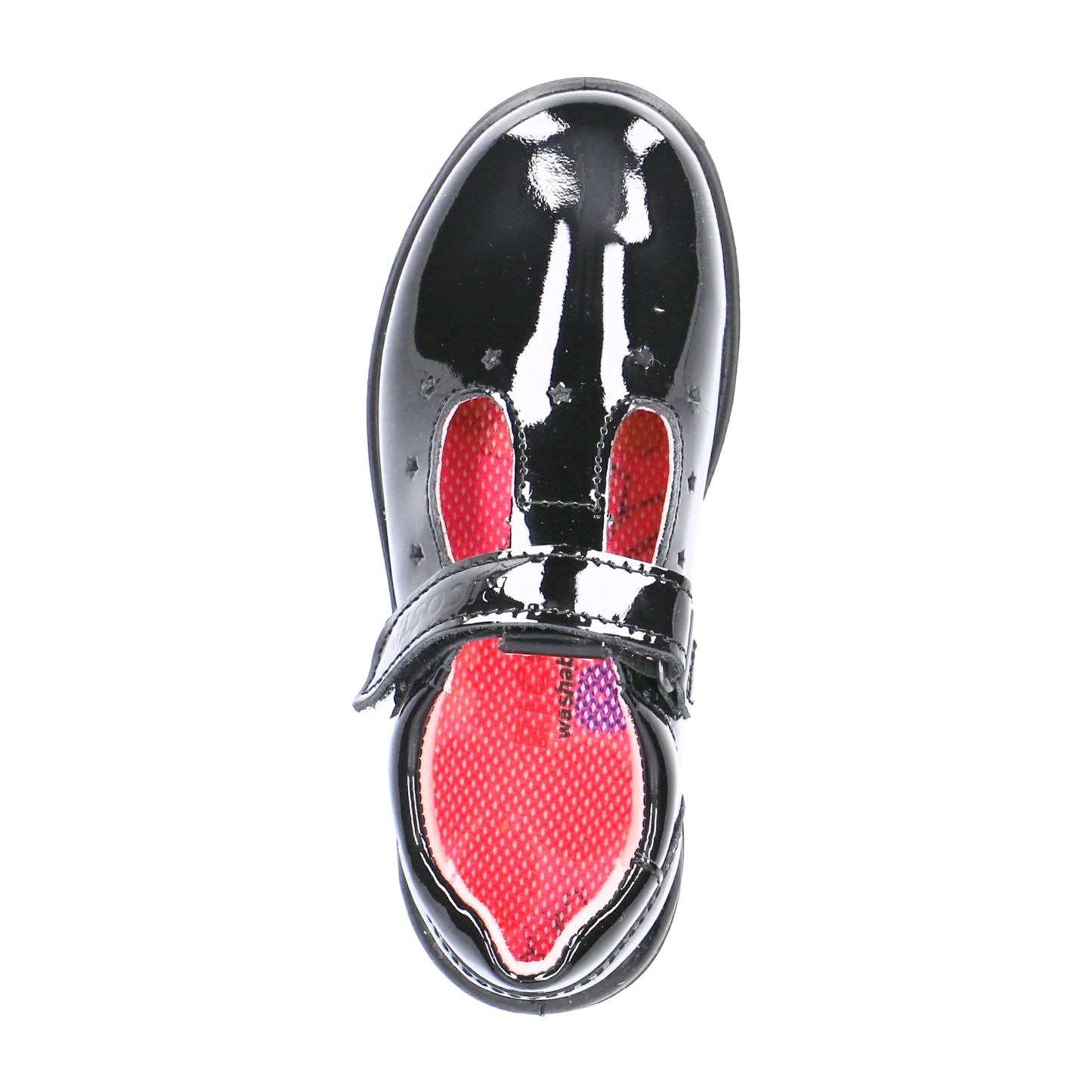Scarlett Patent Leather T-bar Girls School Shoe