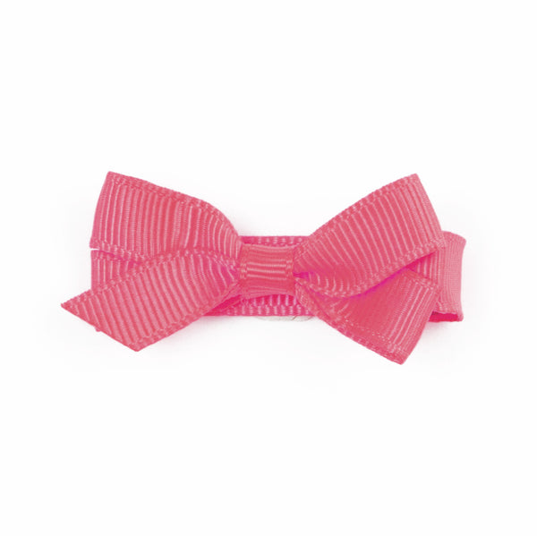 Small Grossgrain Bow Hair Clip