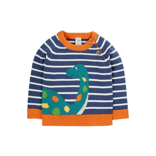 Mallory Navy Stripe Nessie Jumper