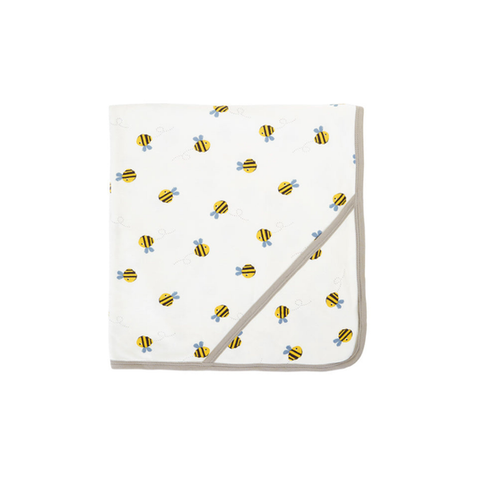 Little Hug Buzzy Bees Hooded Blanket