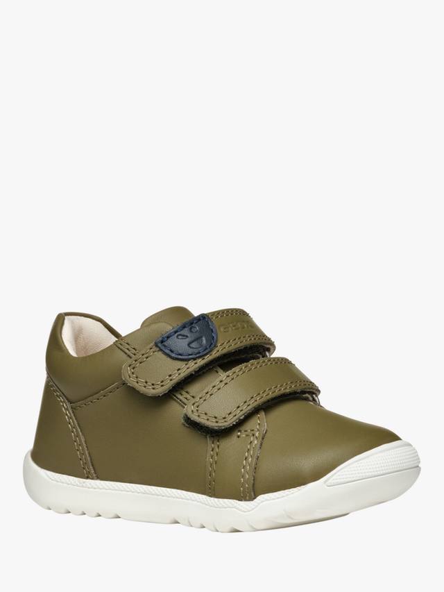 Baby Macchia Pistachio Green Nappa Leather First Shoe