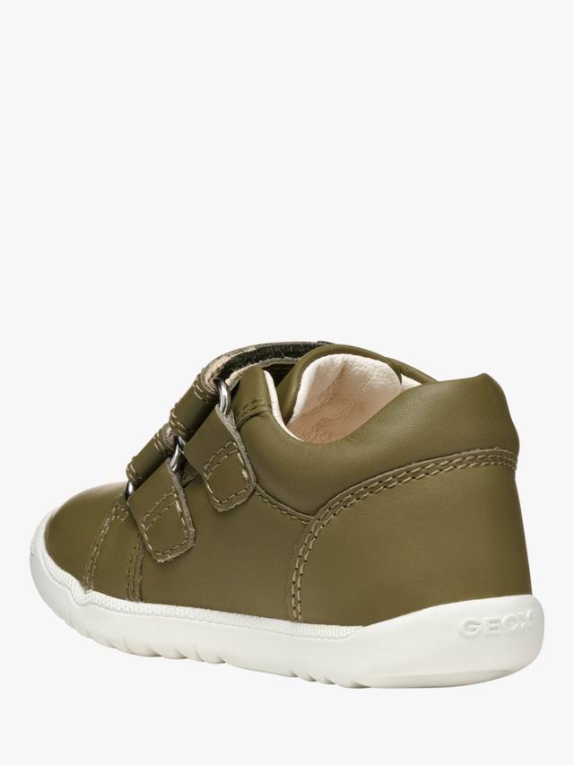 Baby Macchia Pistachio Green Nappa Leather First Shoe