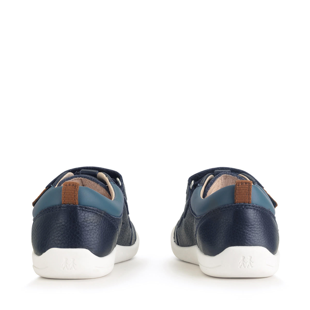 Playhouse Navy Leather First Shoe