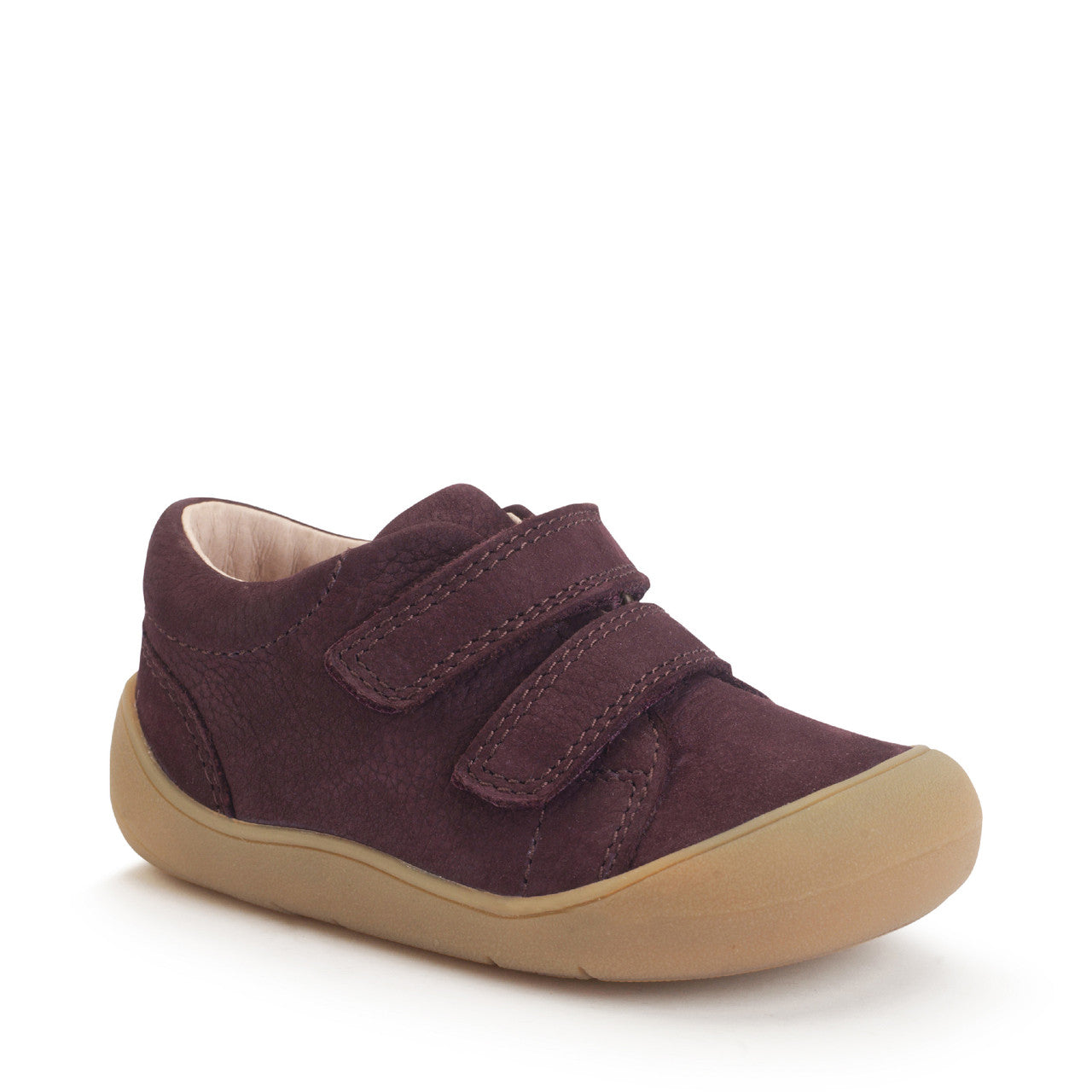 Scoot Burgundy Nubuck First Steps Ankle Boot