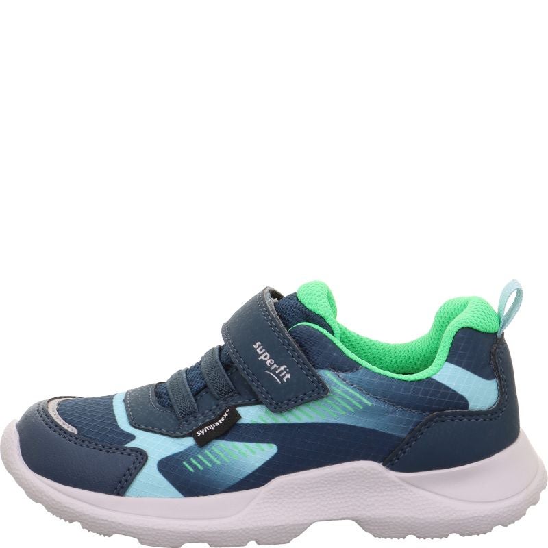 Rush Waterproof Blue/Light Green Trainer