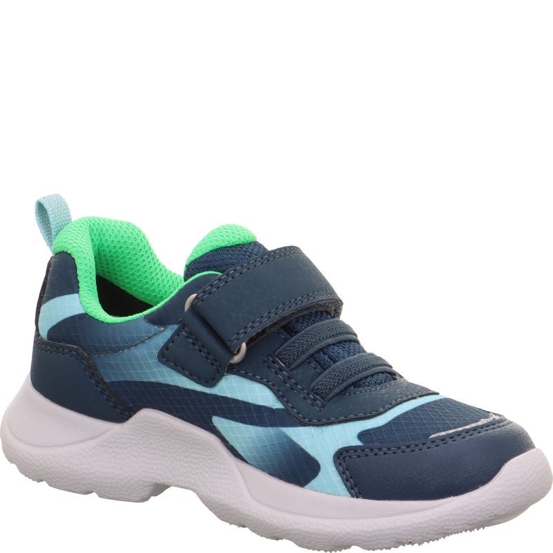 Rush Waterproof Blue/Light Green Trainer