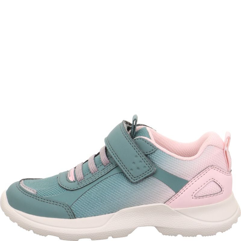 Rush Rose Pink/Pale Green Girls Trainer