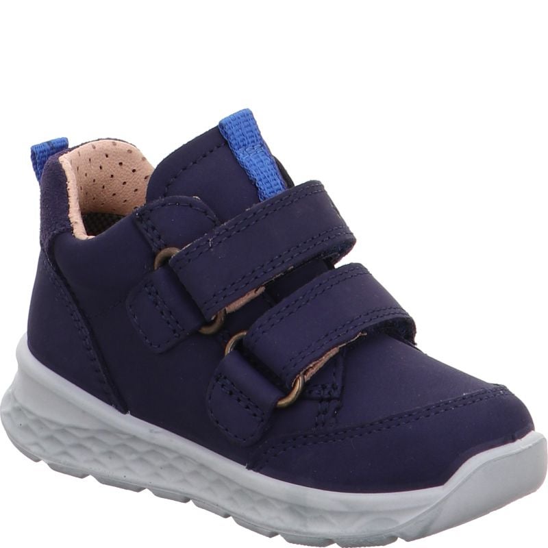 Breeze Waterproof Blue Nubuk Hi Cut Boys Shoe