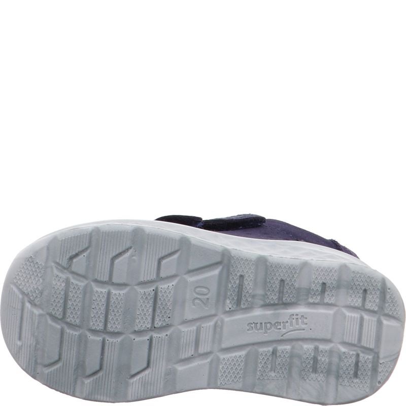 Breeze Waterproof Blue Nubuk Hi Cut Boys Shoe