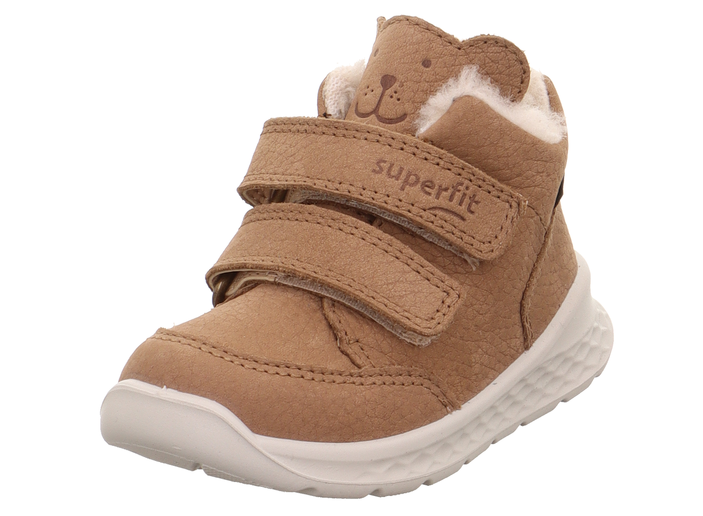Breeze Bear Waterproof Warm Lined Pale Pink Nubuk Winter Boot