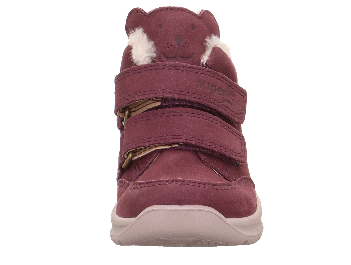 Breeze Burgundy Bear Waterproof Warm Lined Nubuk Winter Boot