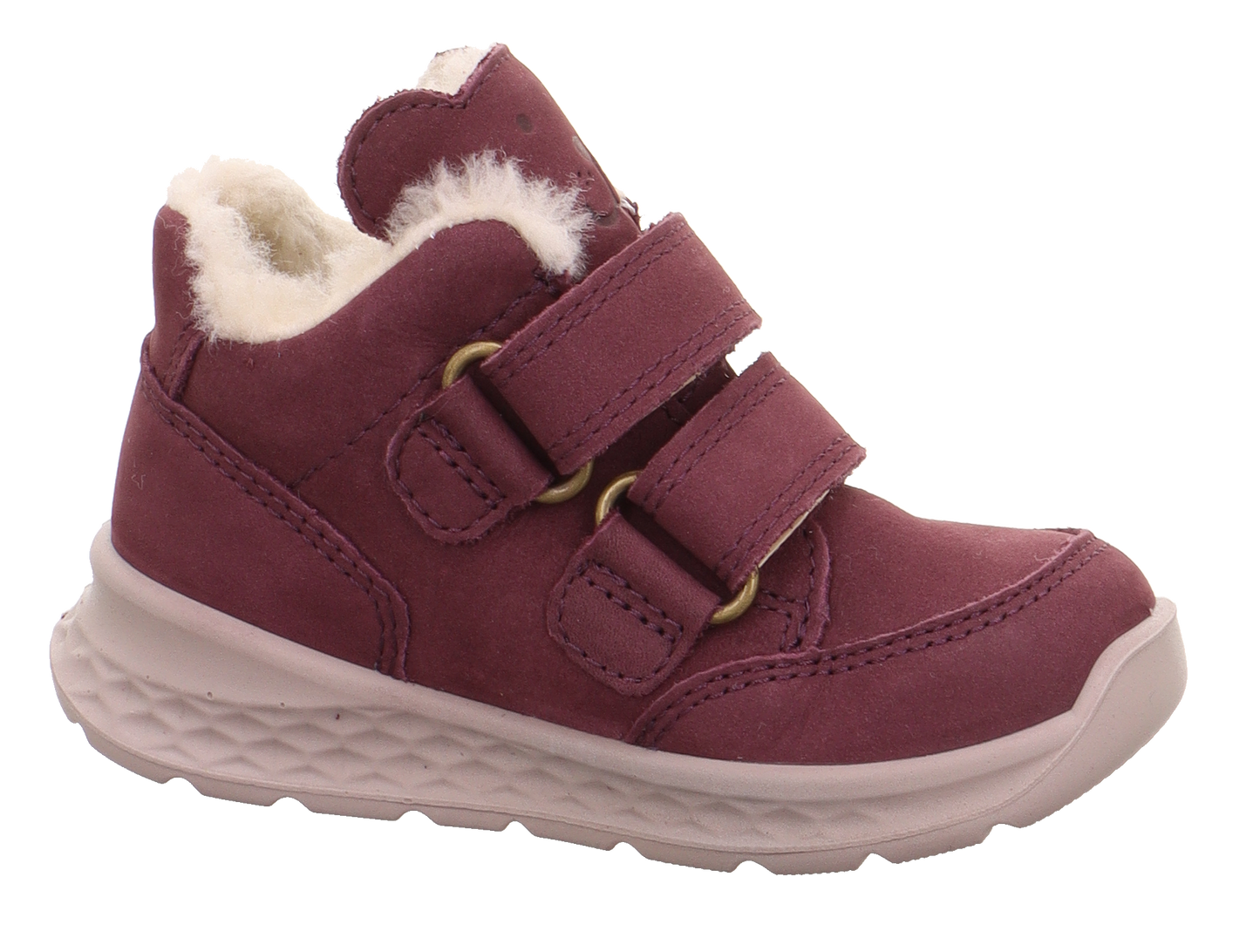 Breeze Burgundy Bear Waterproof Warm Lined Nubuk Winter Boot