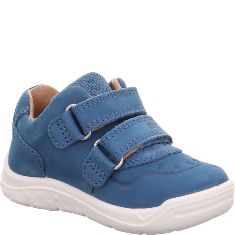 Whaley Blue Nubuk Leather Casual Shoe
