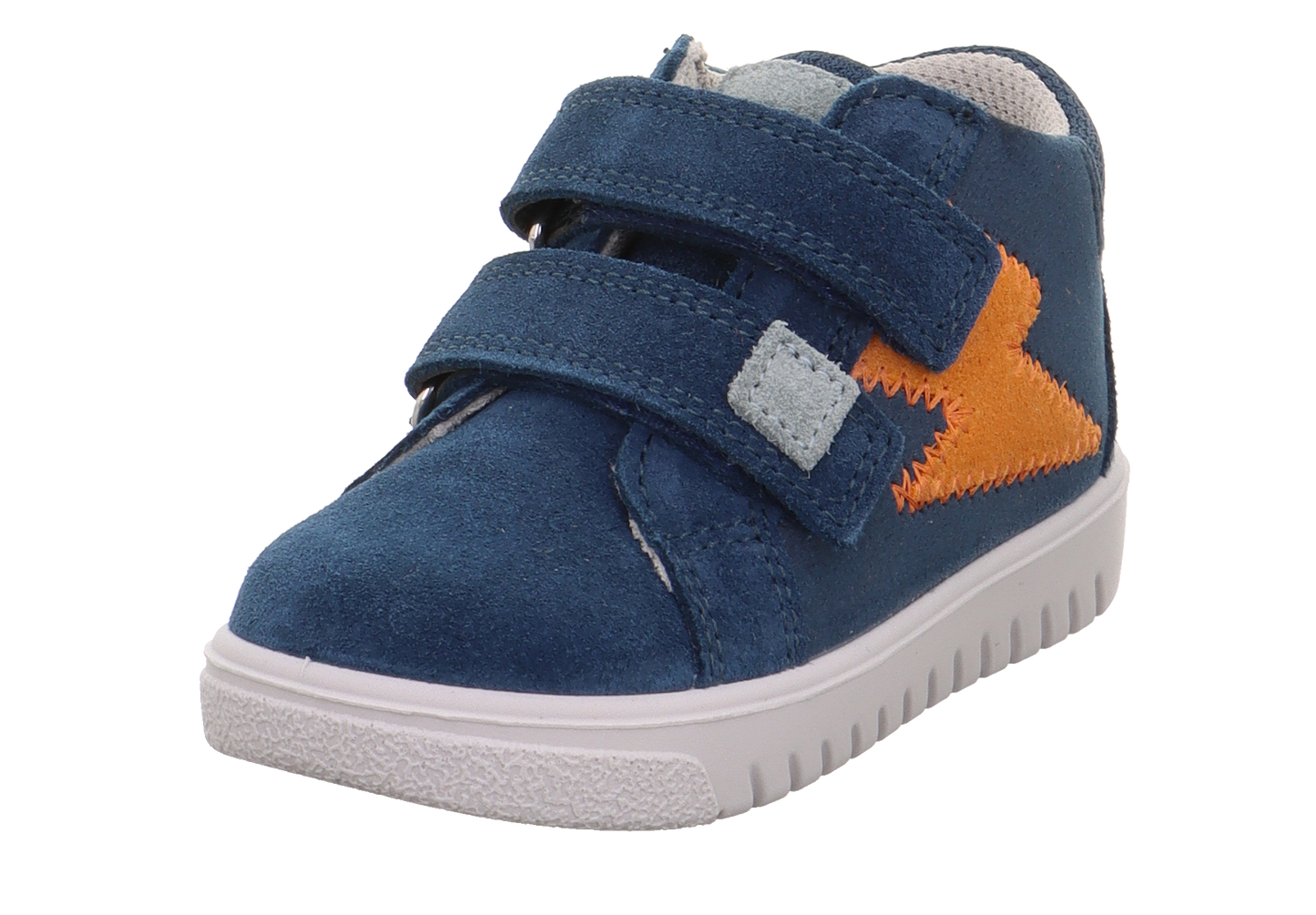 Supies 4S Blue Orange Flash Suede Boot