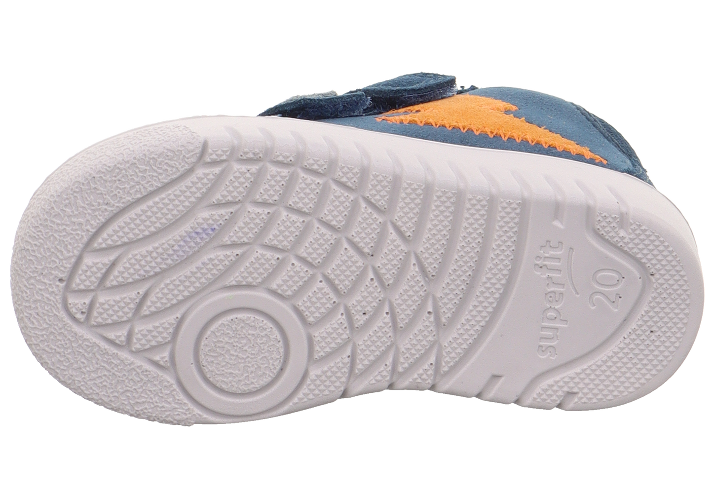 Supies 4S Blue Orange Flash Suede Boot