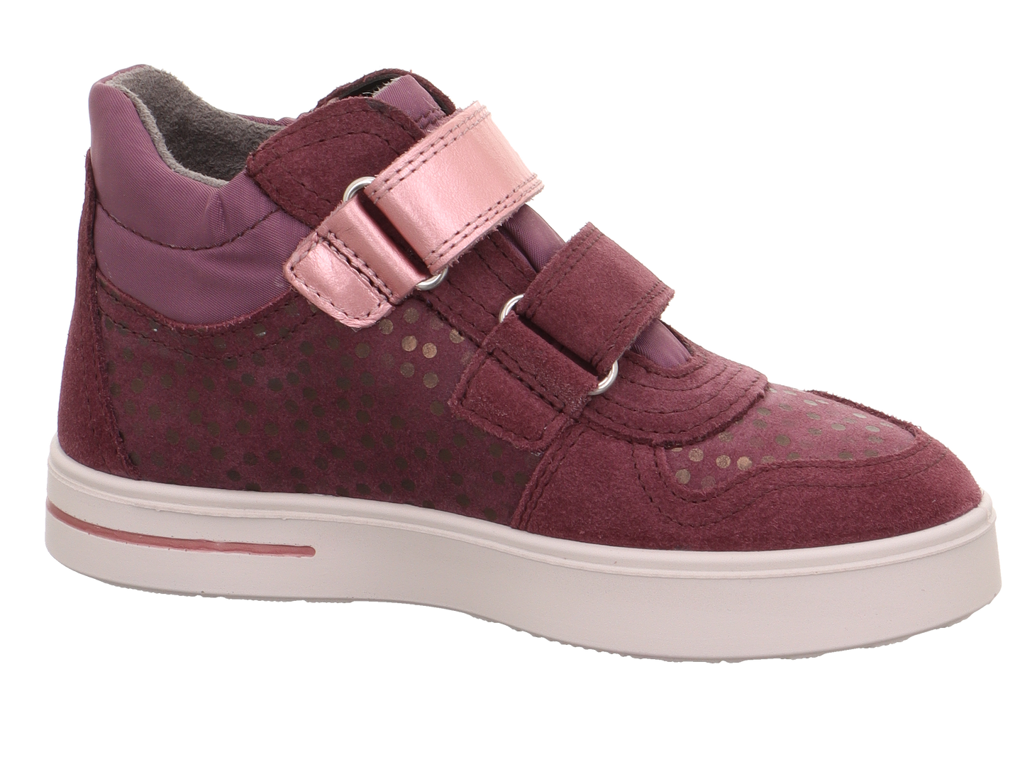 Stella Burgundy Speckle Waterproof Warm Lined Suede Boot