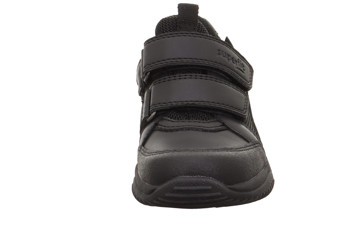 Storm Boys Black Leather Gortex Waterproof School Shoe