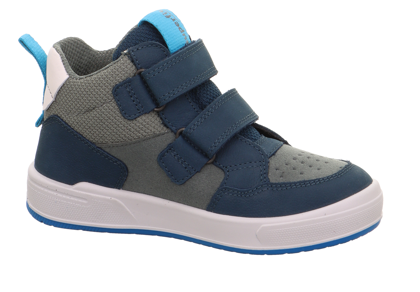 Maverick Blue Green Waterproof Nubuk High Top Boot