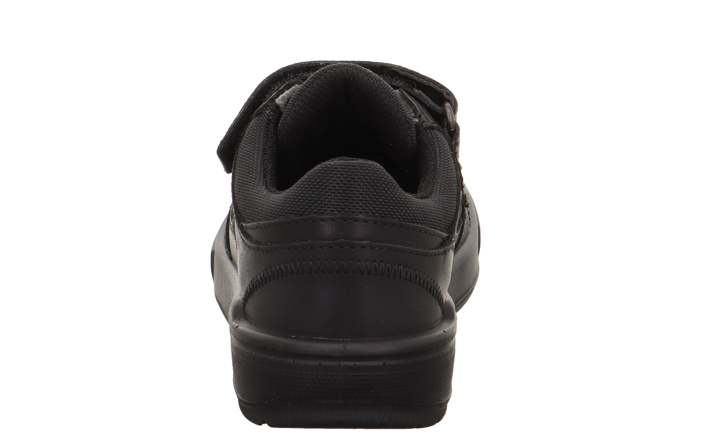 Maverick Black Leather Boys School Shoe