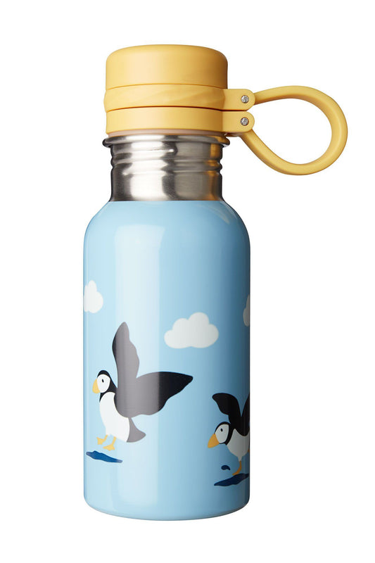 Splish Splash Steel Water Bottle Puffin Puddles