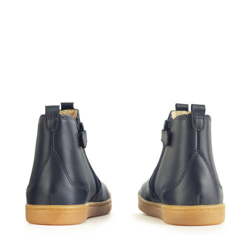 Energy Navy Leather Boot