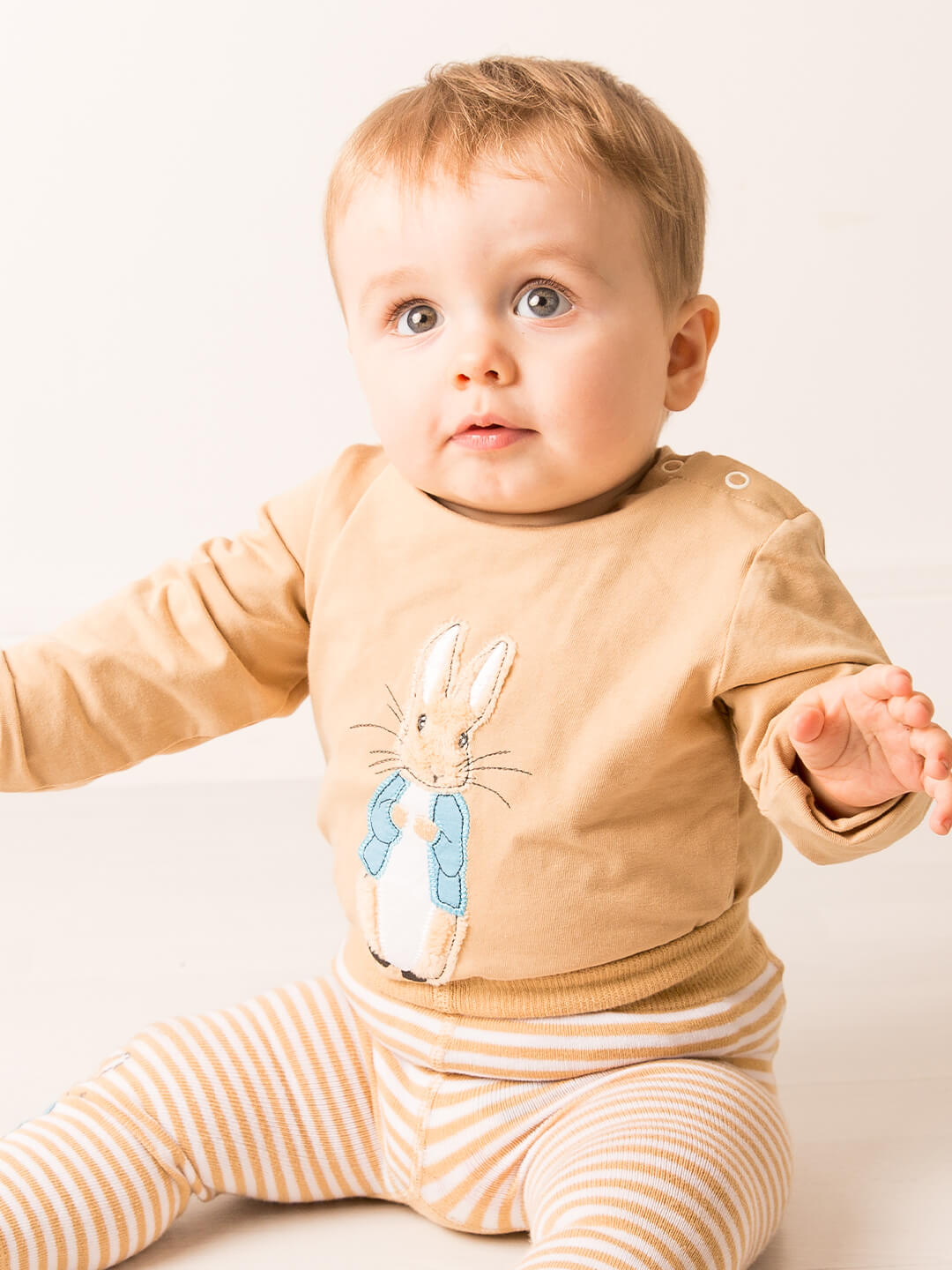 Peter Rabbit Neutral Collection Long Sleeve Top