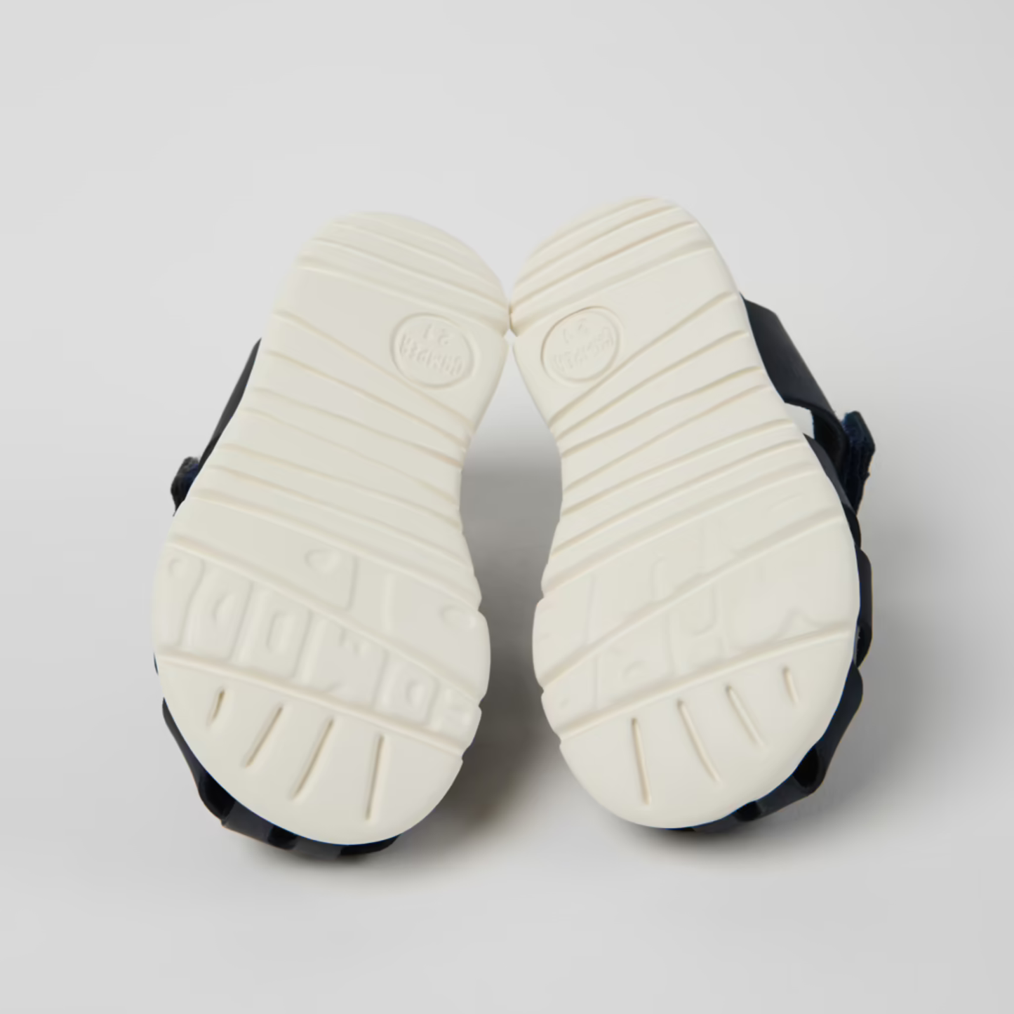 Oruga Blue Leather And Textile Fisherman Style First Walker Sandal