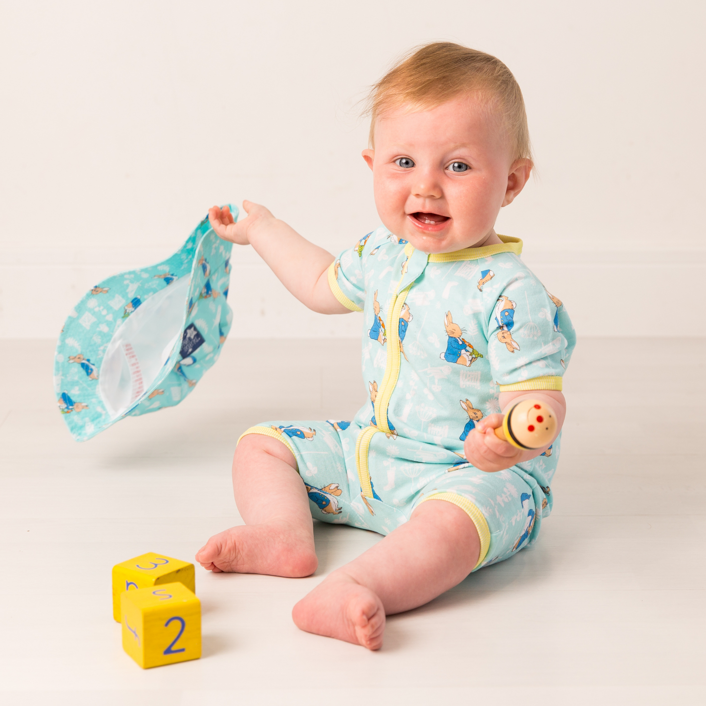 Peter Rabbit In The Garden Short Summer Romper