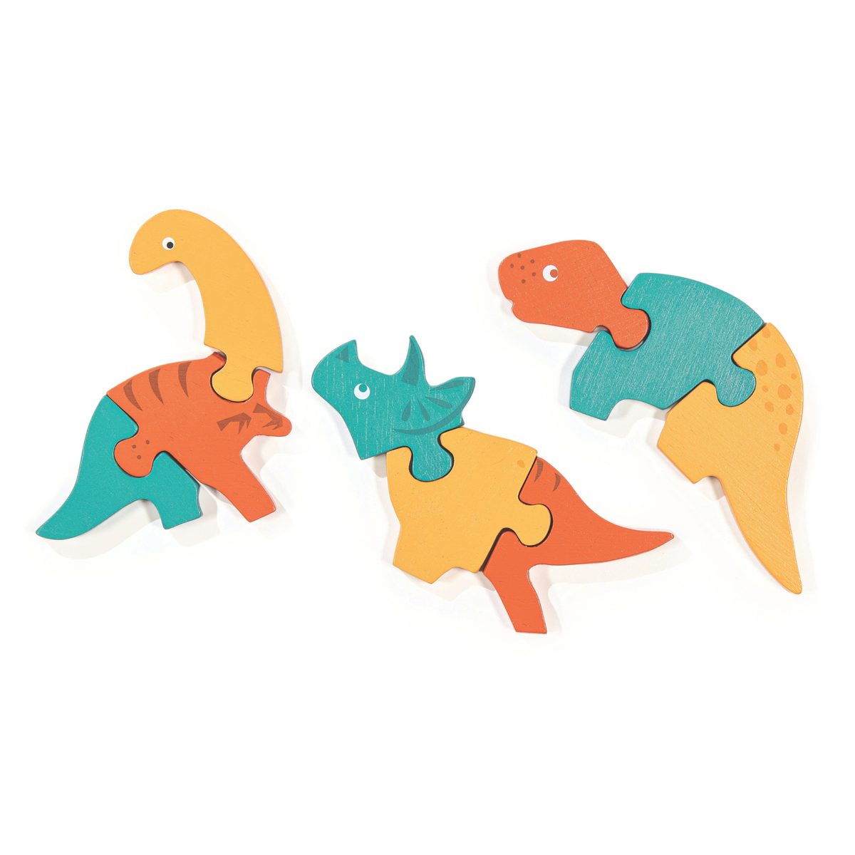 Dino-saws Wooden Dinosaur Puzzle