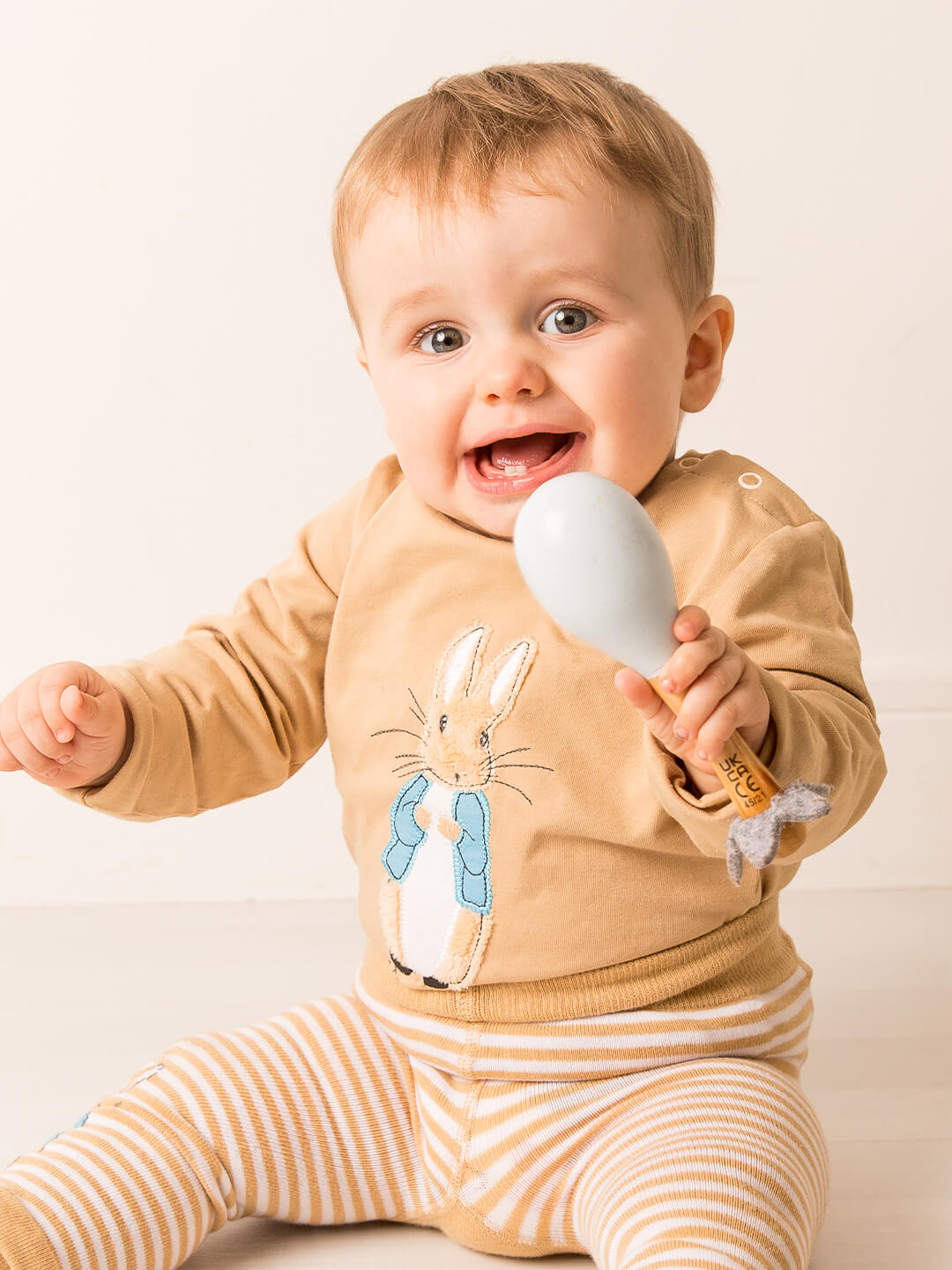 Peter Rabbit Neutral Collection Long Sleeve Top