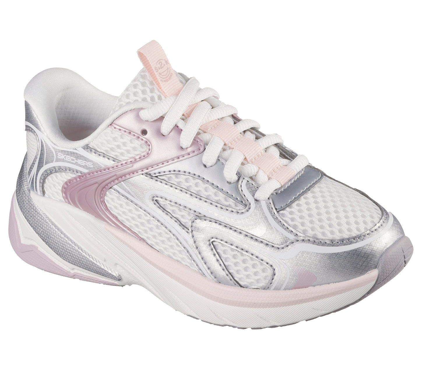 S2K Off White Lace Up Trainer