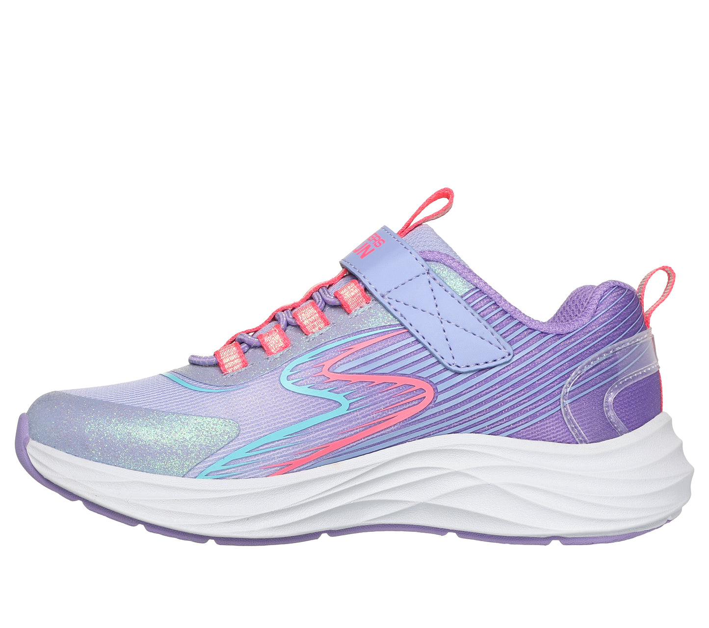 Go Run Accelerate Lavender Mint Girls Trainer