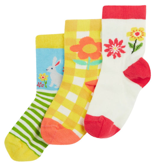 Little Flower Socks 3 Pack