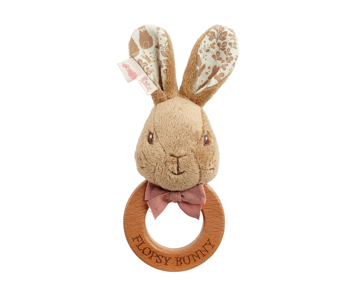 Baby Ring Rattle – Flopsy Bunny
