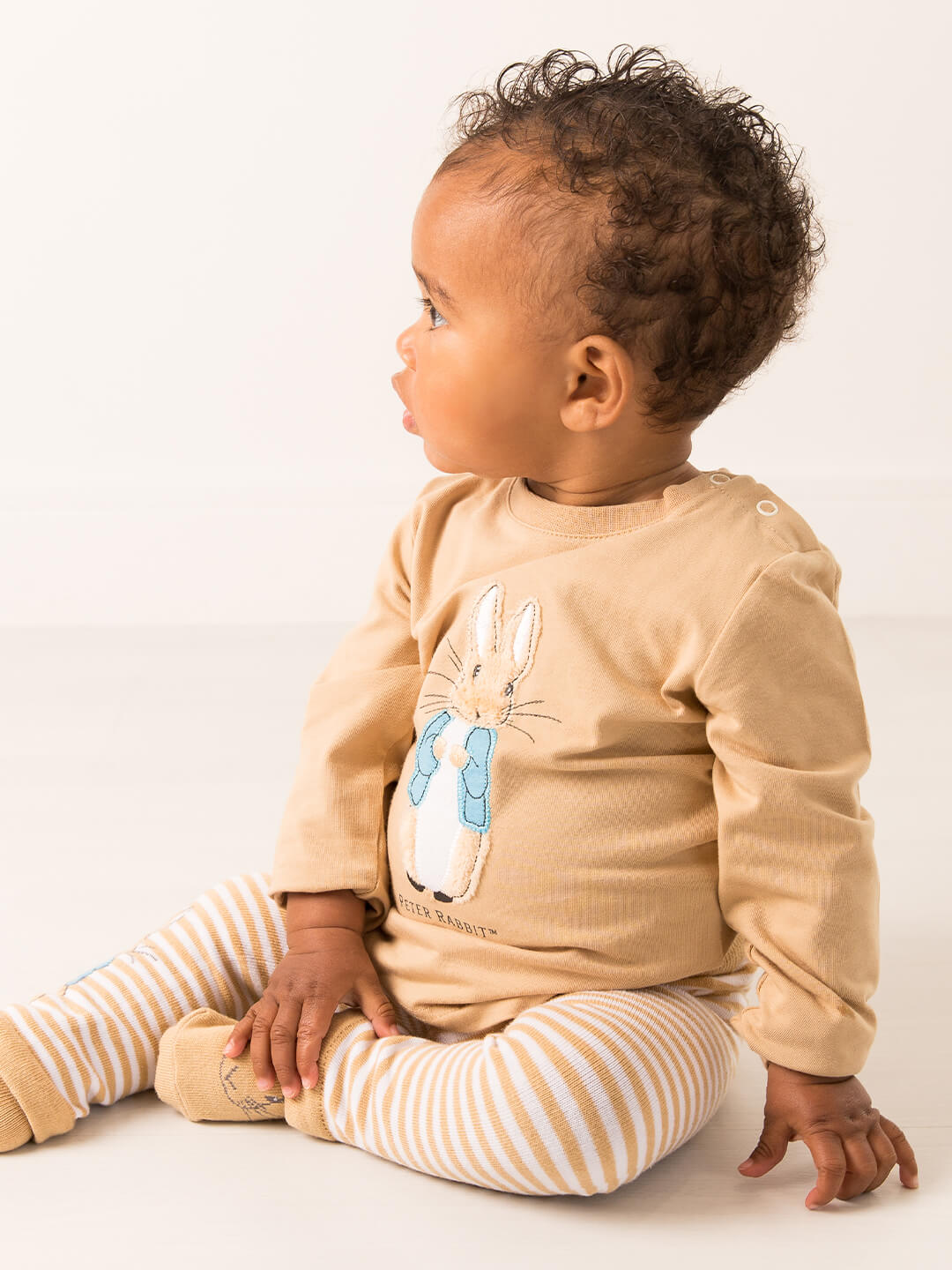 Peter Rabbit Neutral Collection Long Sleeve Top