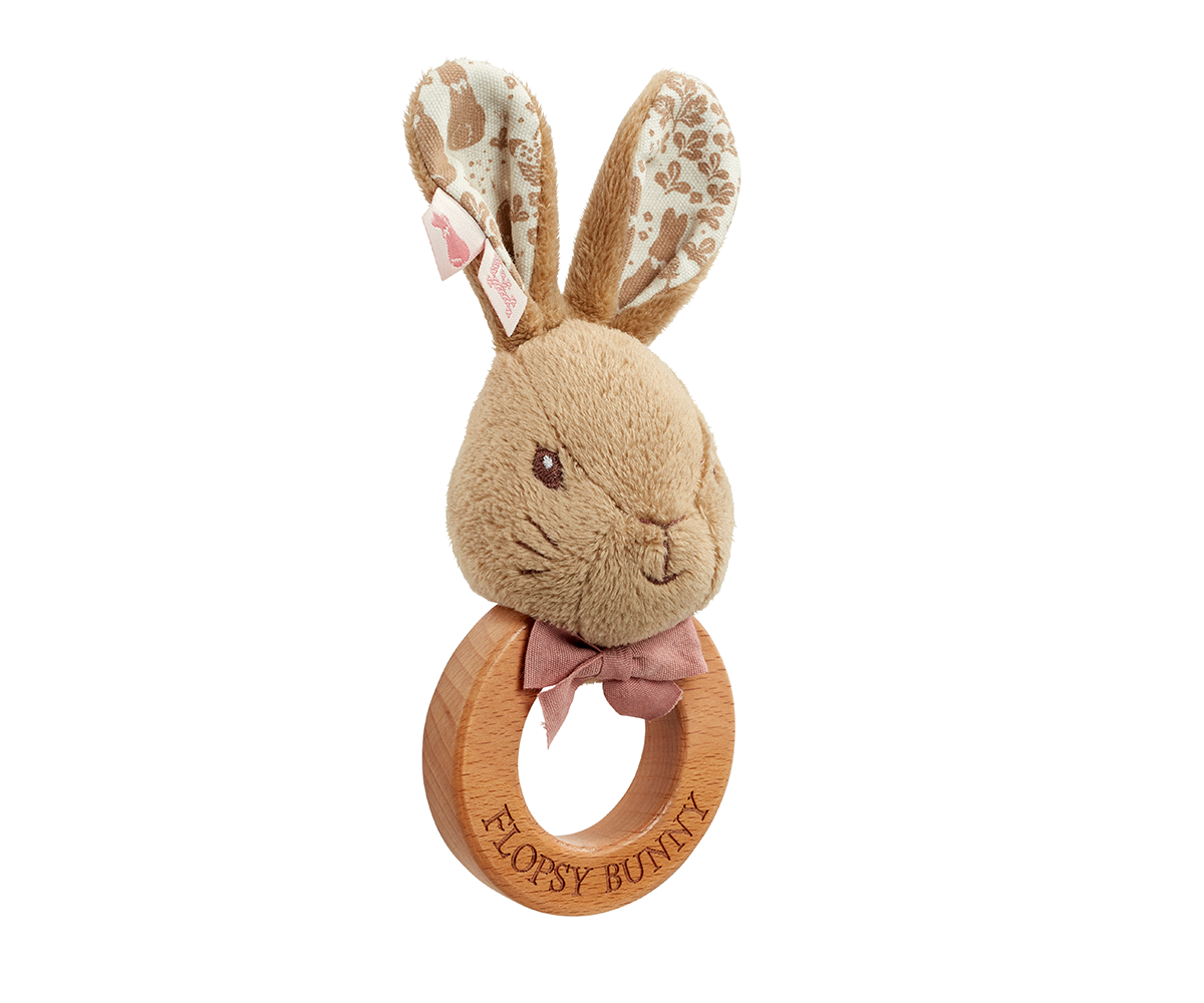 Baby Ring Rattle – Flopsy Bunny