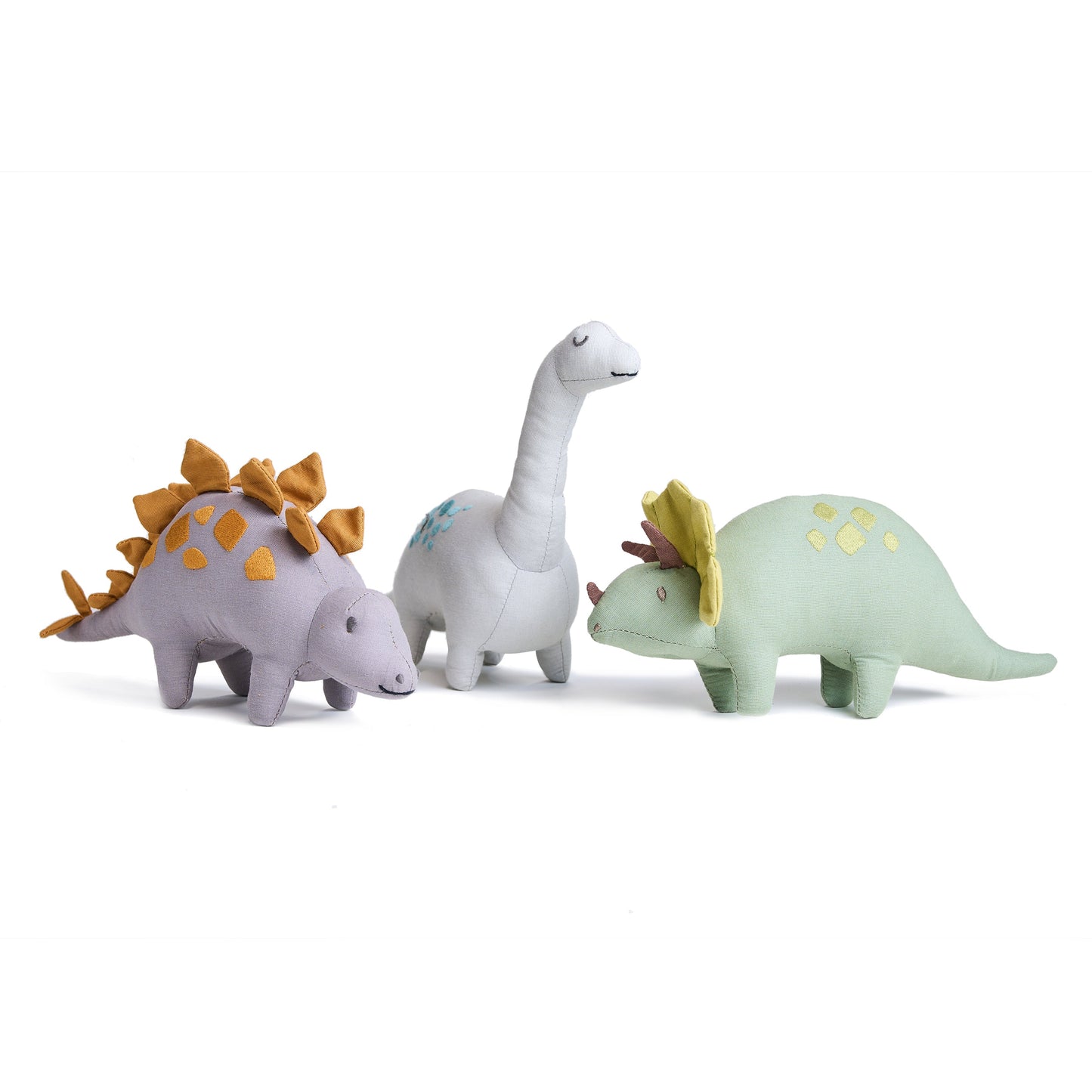 Steggy The Linen Dinosaur Soft Toy
