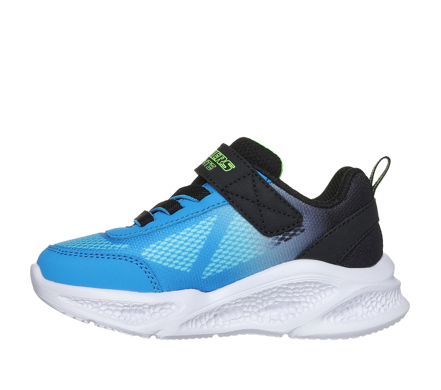 Meteor Lights Krendo Boys Black/Blue Light Up Trainer