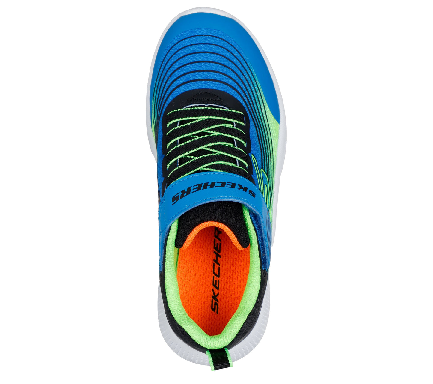 Microspec Advance Blue/Lime Boys Trainer