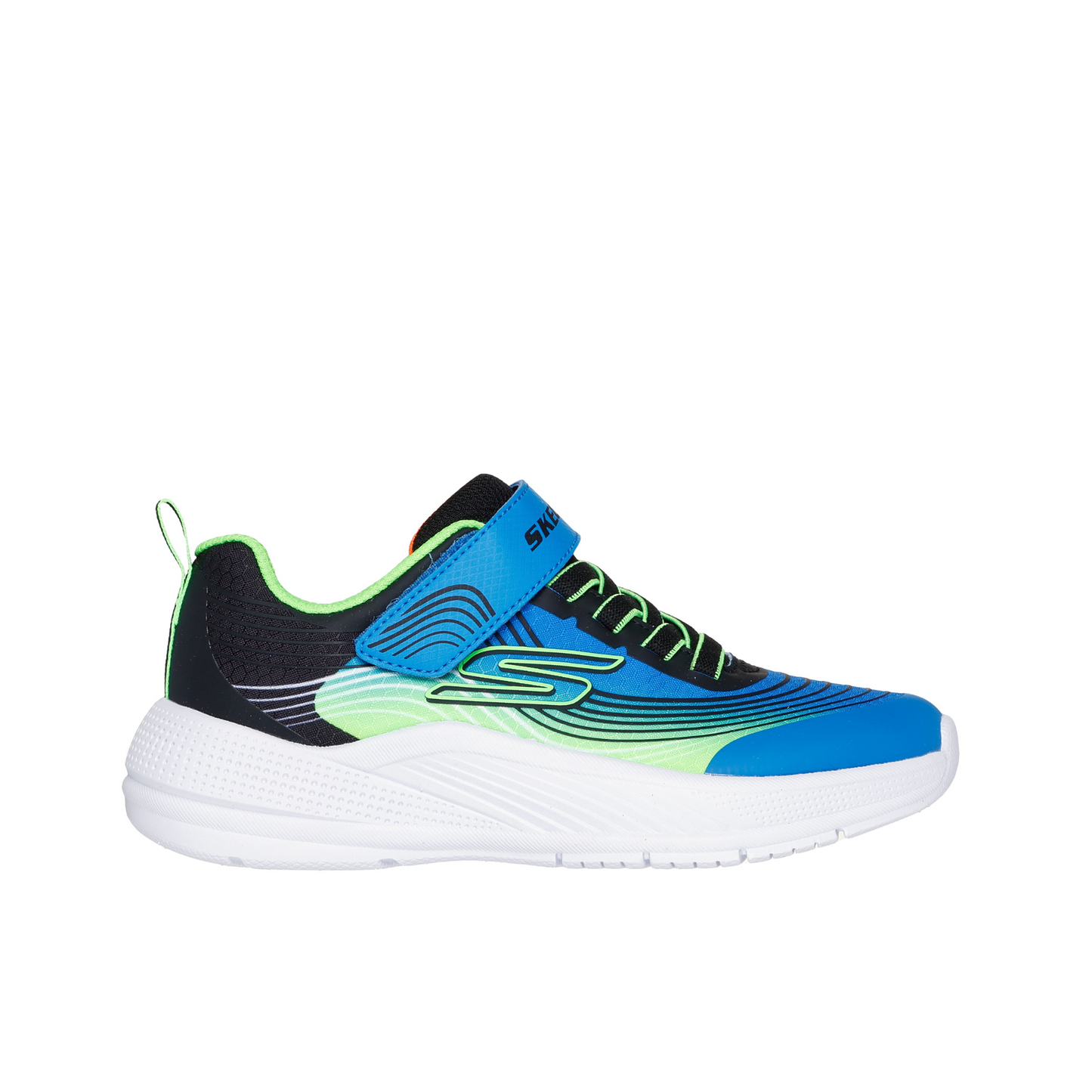 Microspec Advance Blue/Lime Boys Trainer