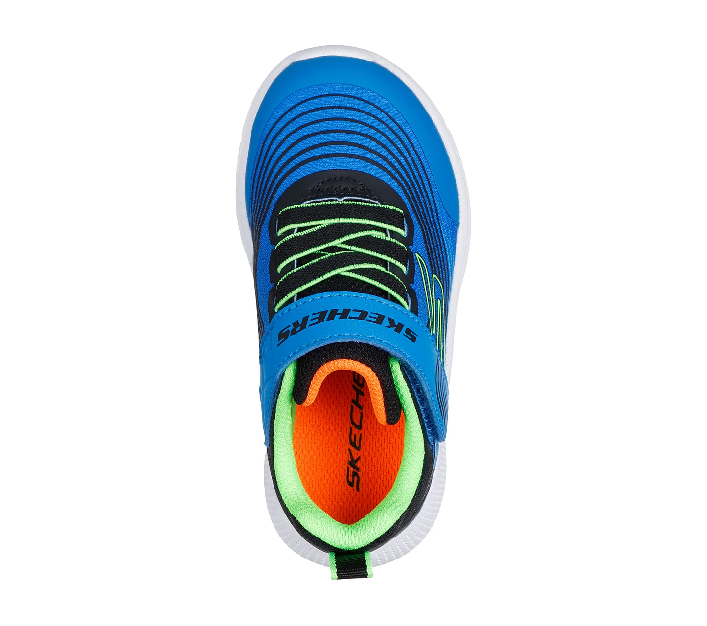 Microspec Advance Blue/Lime Boys Trainer