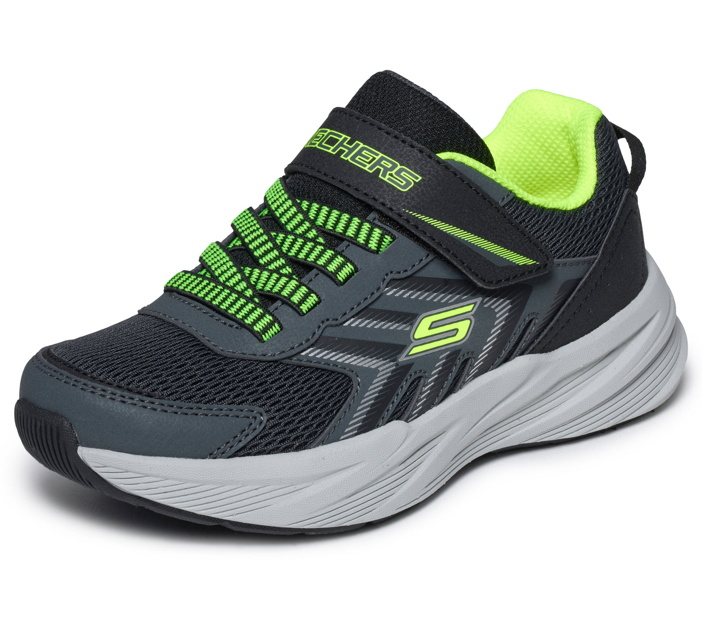 Microspec Tread Black Lime Trainer