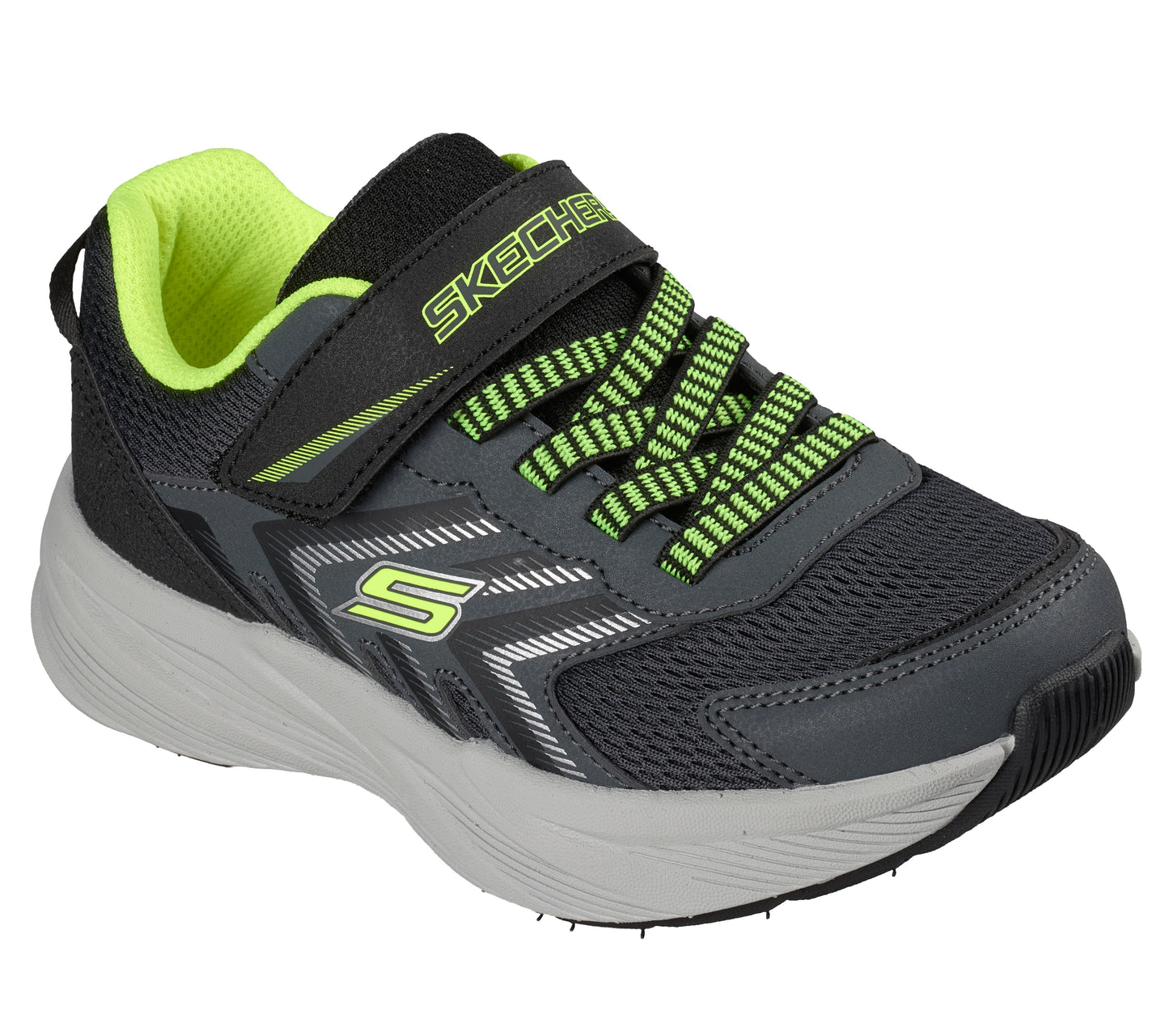 Microspec Tread Black Lime Trainer