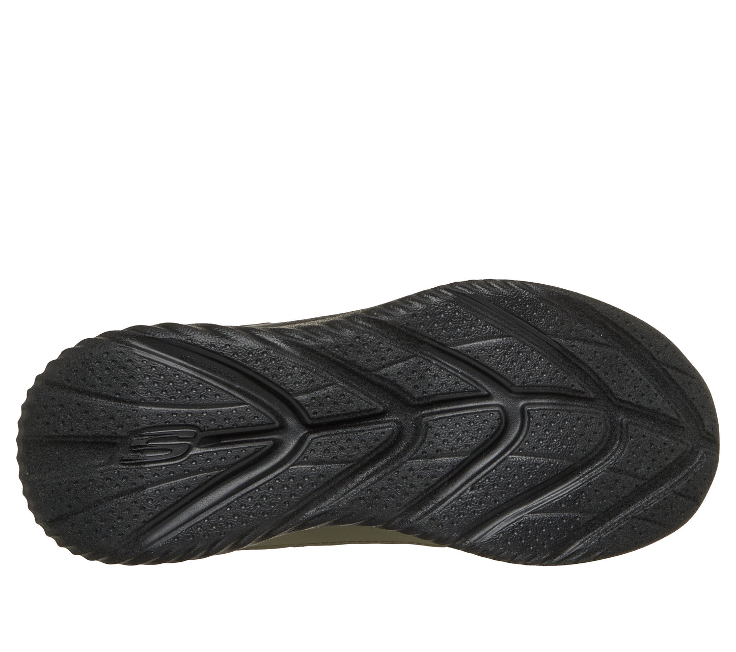 Bounder Pro-Aqua Step Black Olive Waterproof Trainer