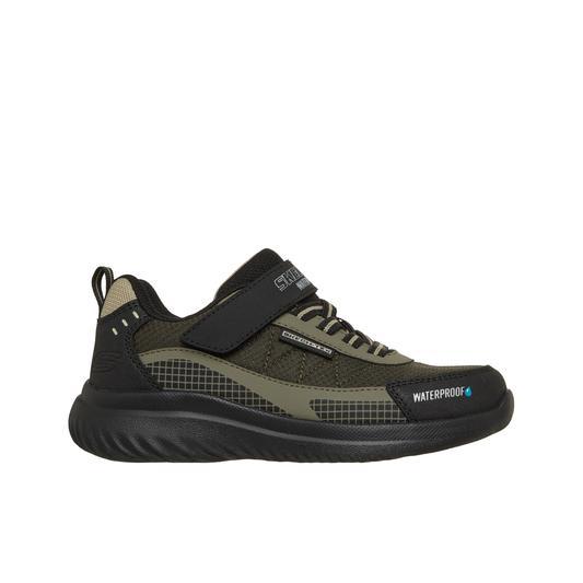Bounder Pro-Aqua Step Black Olive Waterproof Trainer