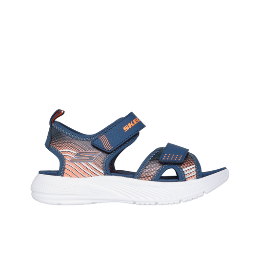 Microspec Splash Navy Orange Water Safe Sandal