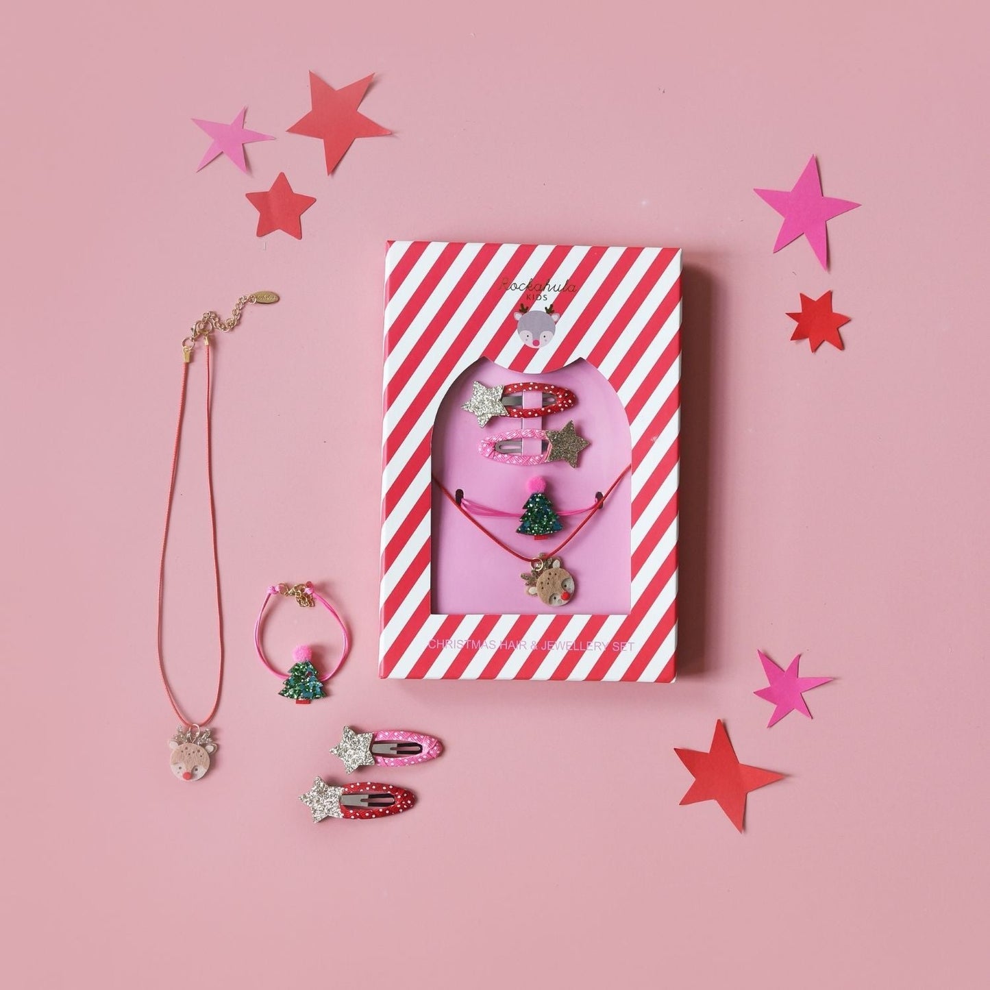 Christmas Hair and Jewellery Set