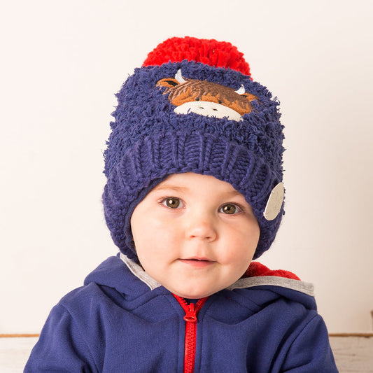 Hamish Highland Cow Bobble Hat